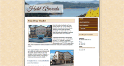 Desktop Screenshot of hotelalvoradacaconde.com.br